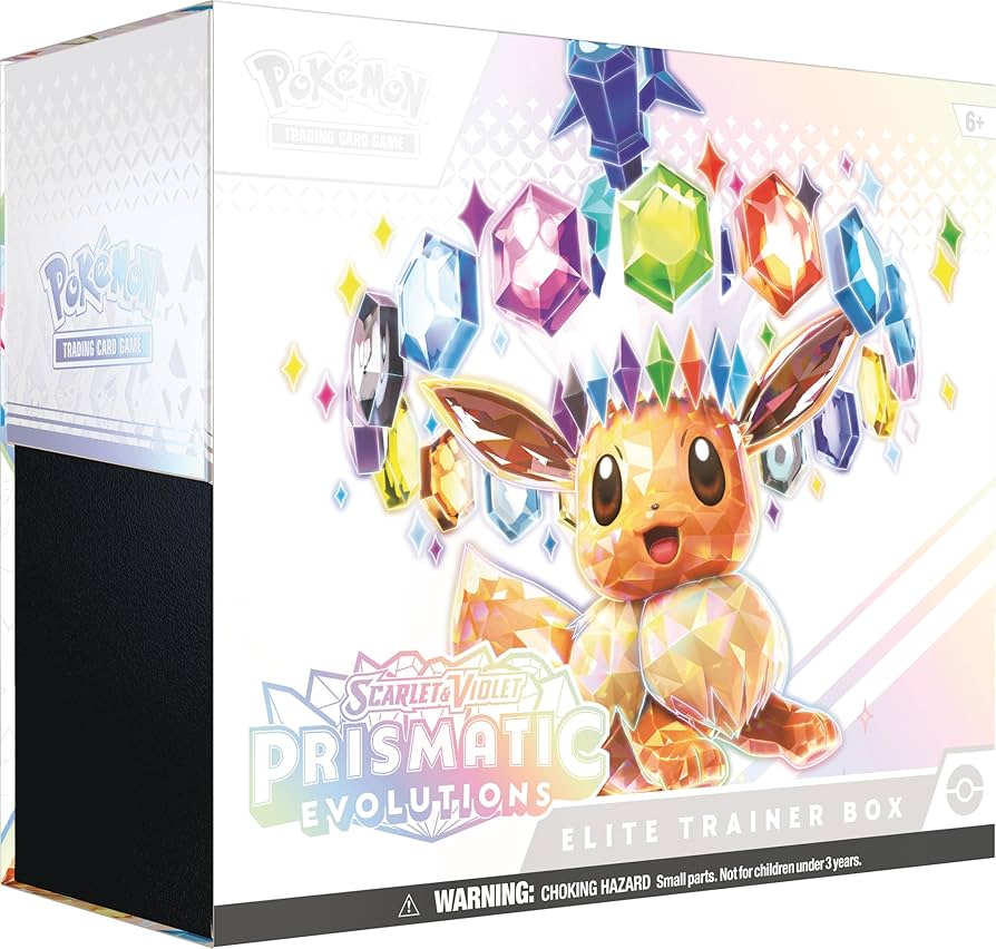 Pokemon: Scarlet & Violet Prismatic Evolution Elite Trainer Box
