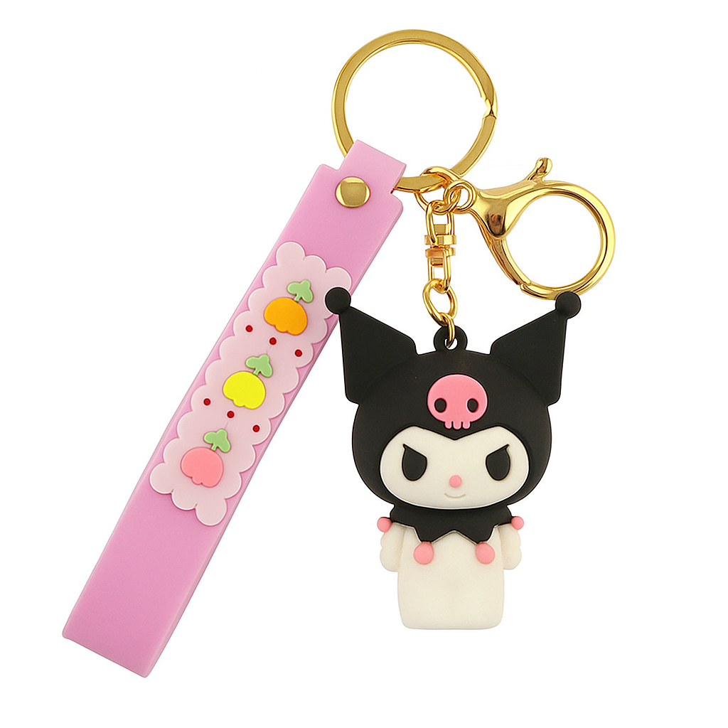 Chic & Mischievous Kuromi Keychain 🖤 (Pre Order)