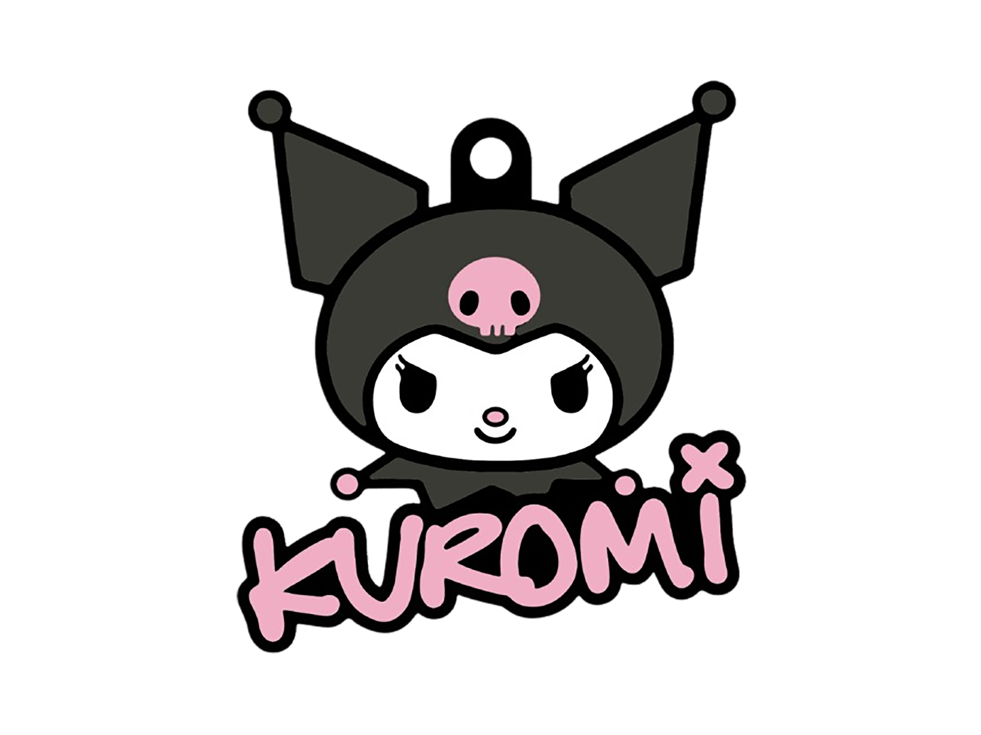 Chic & Mischievous Kuromi Keychain 🖤 (Pre Order)